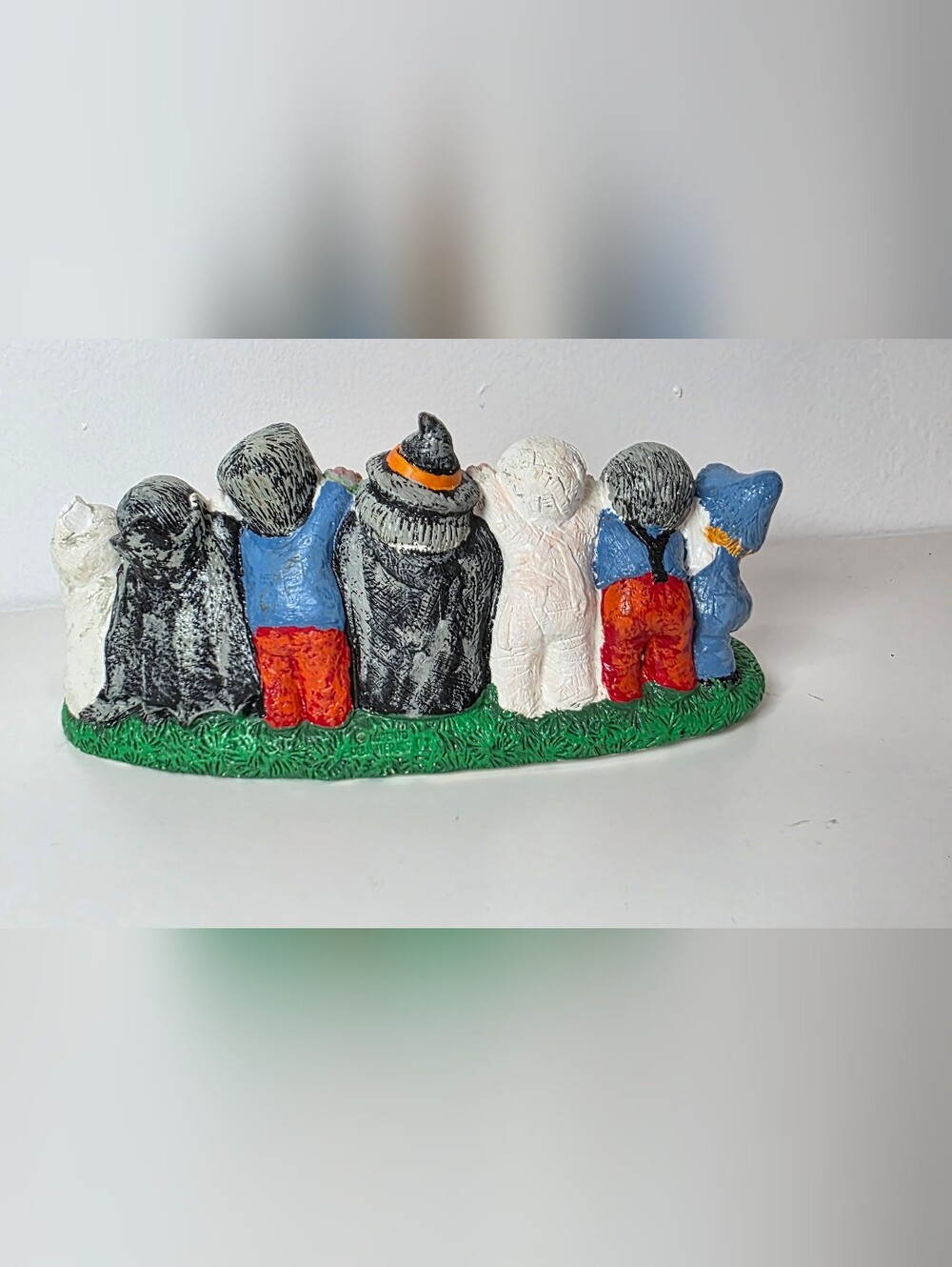 🎃 VINTAGE 80S WEE CRAFTS "HAPPY HALLOWEEN SIGN" - Picture 2 of 4